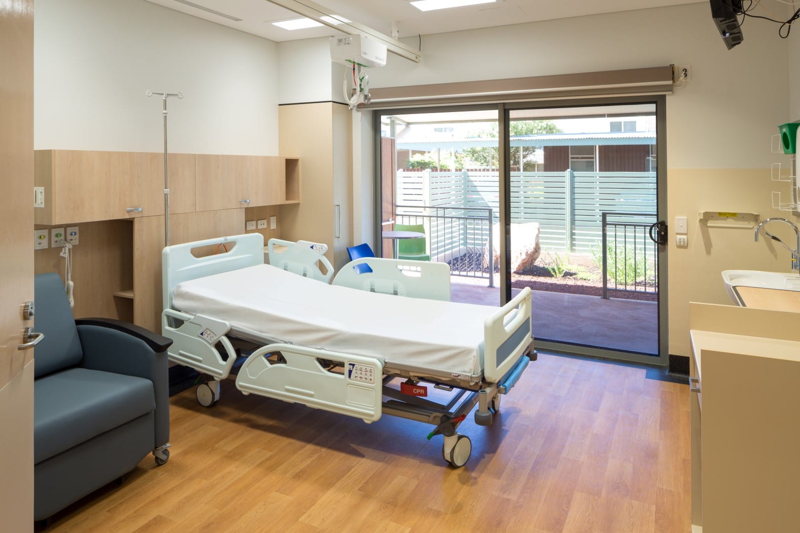 Alice Springs Hospital new facilities room